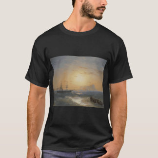 T-shirt La baie de Yalta avec les montagnes Magobi et Ai P