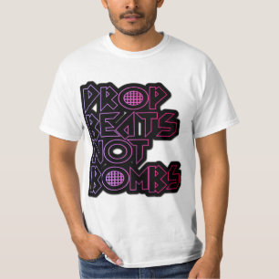 T-shirt la baisse bat pas la chemise de bombes