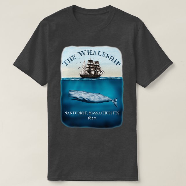 T-shirt La baleine (Design devant)