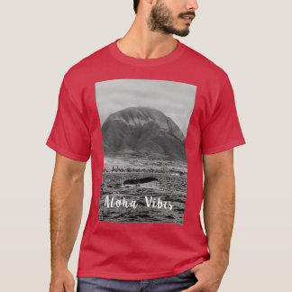 T-shirt la baleine est la plongée profonde