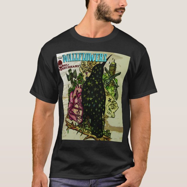 T-shirt La bande de Wallflowers Populaire Genres Rock Root (Devant)