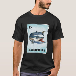 T-shirt La Barracuda Mexicaine Barracuda Cartes T Chemise