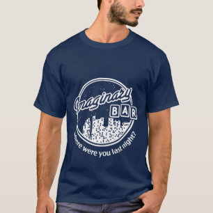 T-shirt La barre imaginaire - horizon de nuit - où étaie