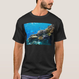 T-shirt La barrière de corail sous l'eau