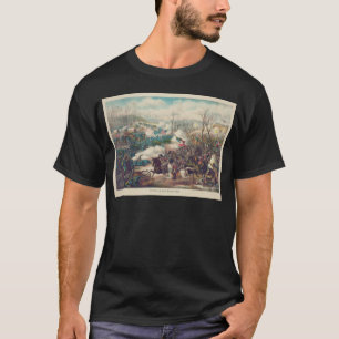T-shirt La bataille américaine de guerre civile du pois
