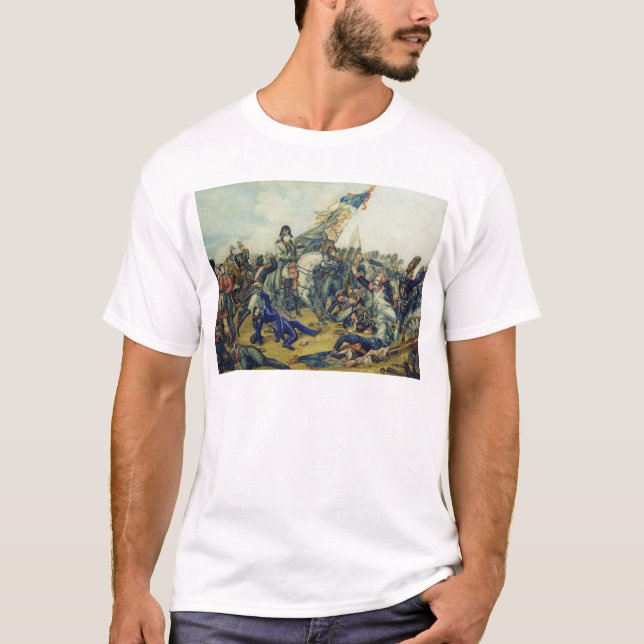 T-shirt La bataille de waterloo en 1815, 1831 (Devant)