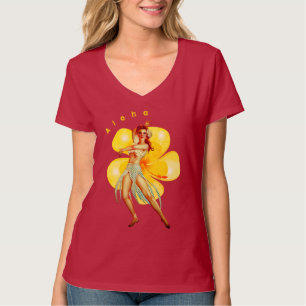 T-shirt La beauté des Hibiscus