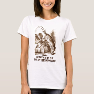 T-shirt La Beauté Est À L'Oeil Du Pays Des Merveilles