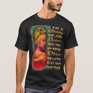 T-shirt La beauté n'a pas de teint Afro-Américain Melanin