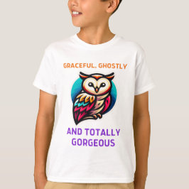 T-shirt La beauté silencieuse de Bran Owl Nature