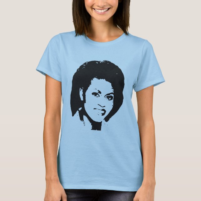 T-shirt La belle face de Michelle Obama (Devant)