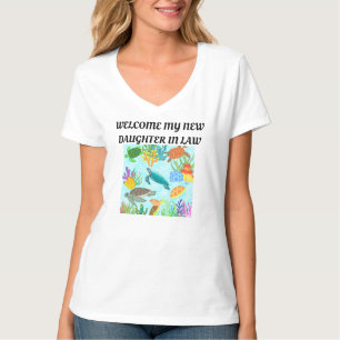T-shirt La belle-fille personnalisée