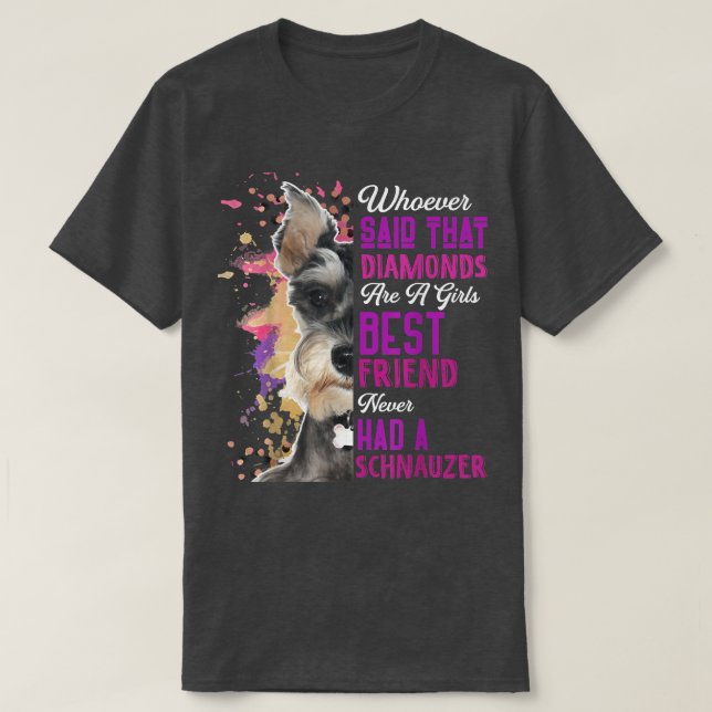 T-shirt La Belle Friend Dog (Design devant)