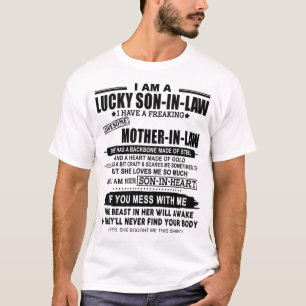 T-shirt La belle-mère de Lucky Fils-In-Law