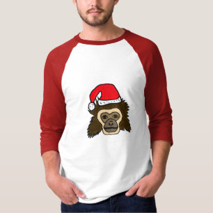 T-shirt La BG singe drôle de gibbon avec la chemise de