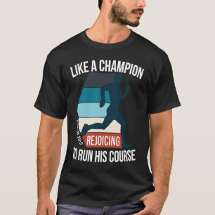 T-shirt La Bible Chrétienne Verse Exécuter Sa Citation Cou