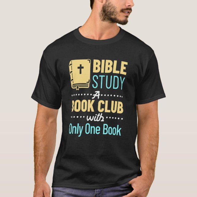 T-shirt La Bible Étude Un Livre Église chrétienne religieu (Devant)