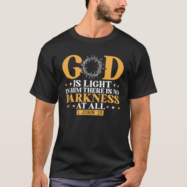 T-shirt La Bible Jésus Christ Pasteur Religieux Christian  (Devant)