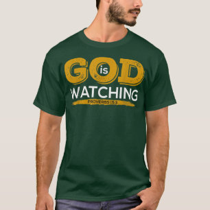 T-shirt La Bible Verse À Dieu Regarde Proverbes 153