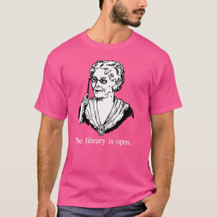 T-shirt La bibliothèque est ouverte