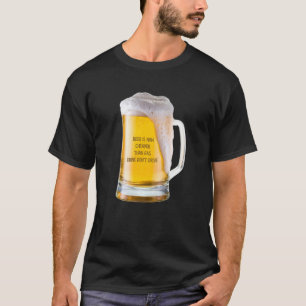 T-shirt La bière est maintenant moins chère que la boisson
