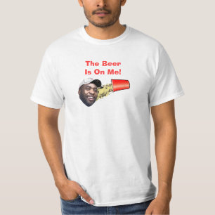 T-shirt La bière est sur moi !
