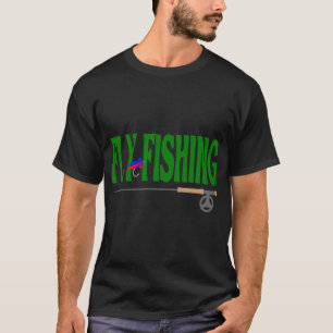 T-shirt La bière et la pêche au perchis sont une bonne idé