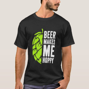 T-shirt La bière me rend joyeux