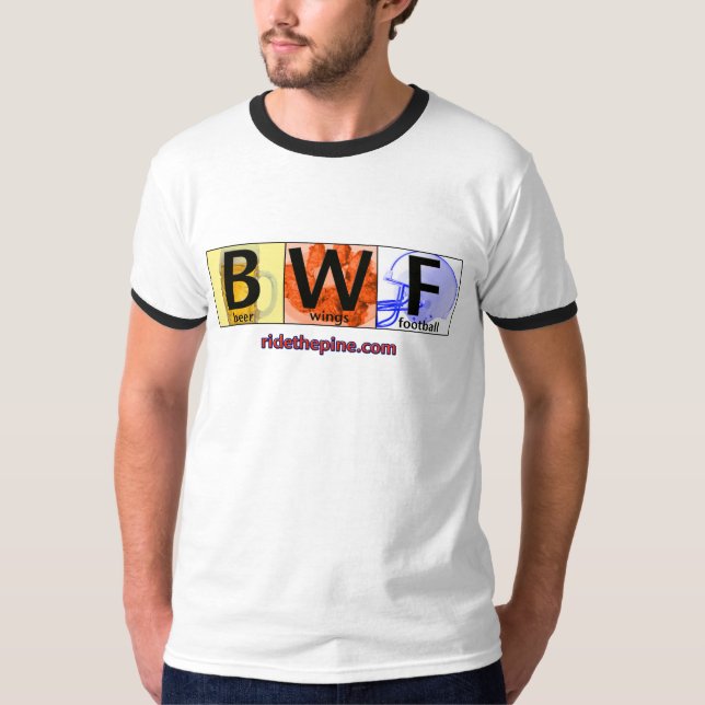 T-shirt La bière s'envole la sonnerie du football (Devant)
