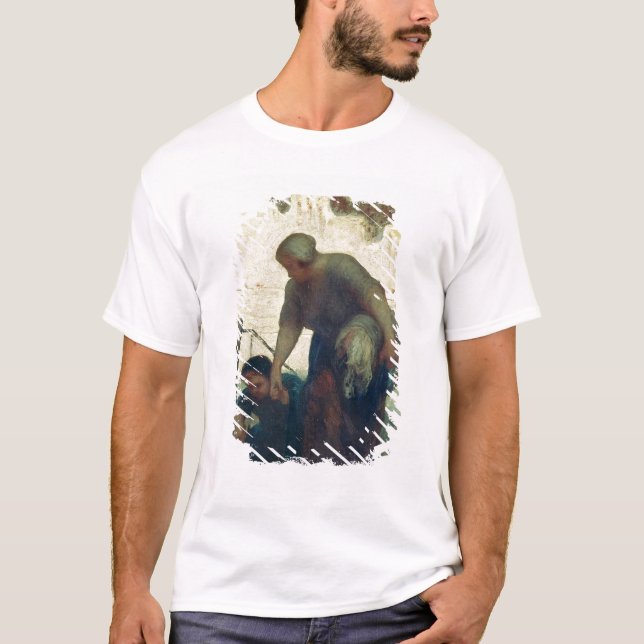 T-shirt La blanchisseuse, c.1860-61 (Devant)