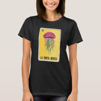 T-shirt La Bonita Medusa Mexicaine Slang Loterie Cartes de
