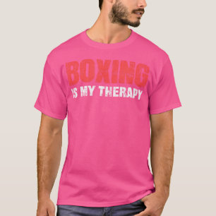 T-shirt La Boxe Est Ma Thérapie Pour Les Boxers