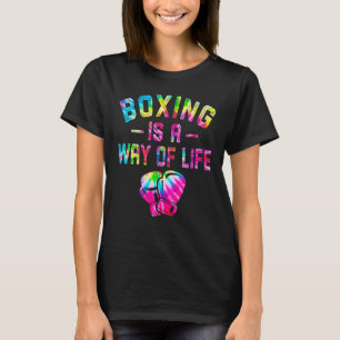 T-shirt La Boxe Est Un Moyen De Vie Kickboxing Kickboxer G