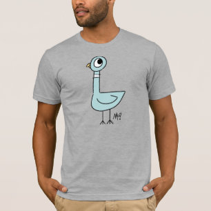 T-shirt La bruyère classique pour hommes Pigeon