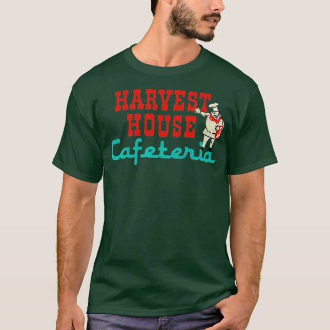 T-shirt La cafétéria de Harvest House (Devant)