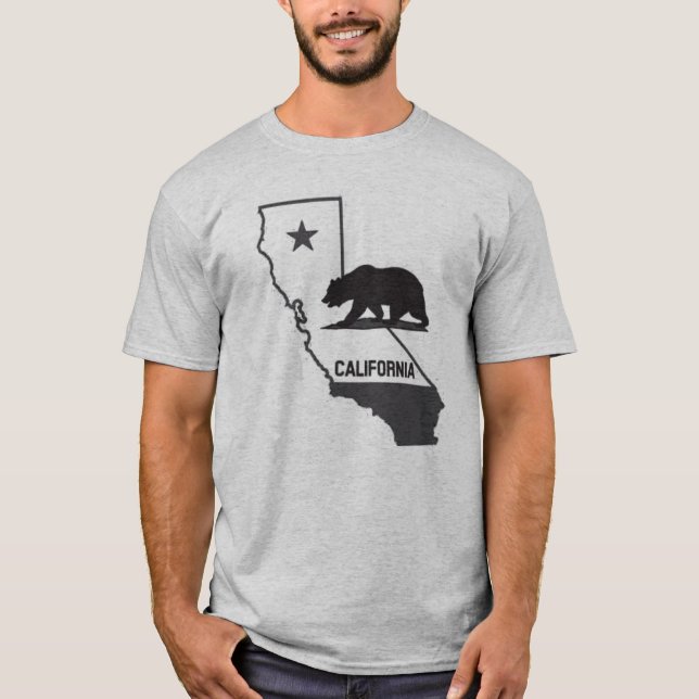 T-SHIRT LA CALIFORNIE (Devant)