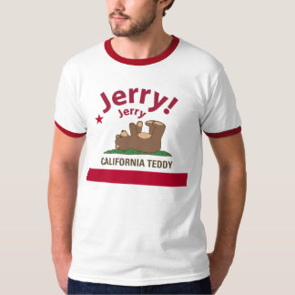 T-shirt La Californie a besoin du brun de Jerry