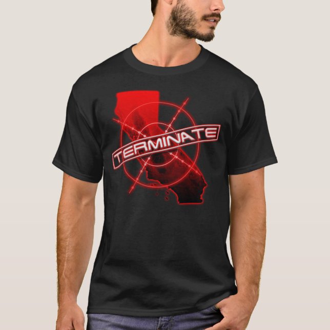 T-shirt La Californie : Terminez (Devant)