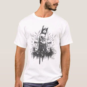 T-shirt La cannelure "un thang spirituel" par Julian P