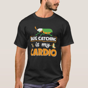 T-shirt La capture d'insectes est mon entomologue cardio c