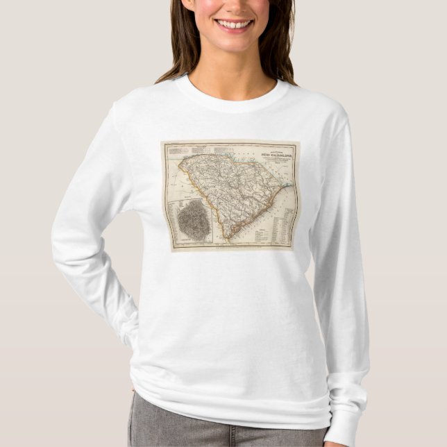 T-shirt La Caroline du Sud 2 (Devant)