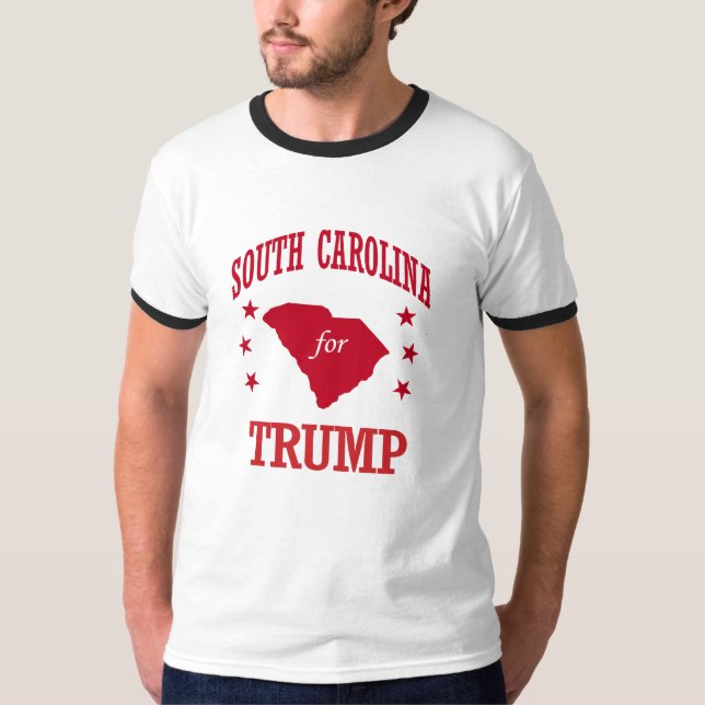 T-SHIRT LA CAROLINE DU SUD POUR DONALD TRUMP (Devant)
