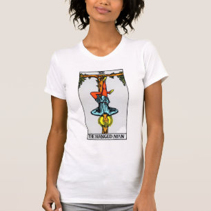 T-shirt La carte de tarot accrochée d'homme