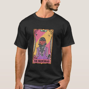 T-shirt La carte de tarot de demoiselle d'honneur Vintage