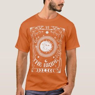 T-shirt La carte de tarot de la mariée Future mariée Mysti