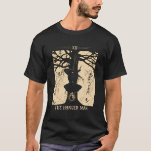 T-shirt La carte Tarot Mystique de l'homme pendu