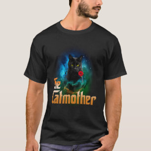 T-shirt La Catmère Drôle Chat Chaton Amoureux Chat Maman D