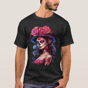 T-shirt La Catrina Dia De Los Muertos Jour mexicain des mo