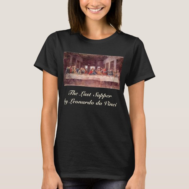 T-shirt La Cène de Léonard de Vinci (Devant)