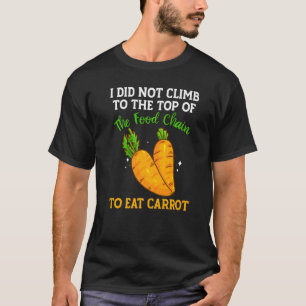 T-shirt La Chaîne Alimentaire A Carottes Carottes Légumes